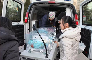 莒县妇婴监护型护送